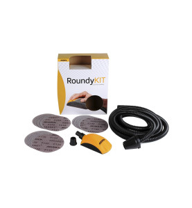 Kit cale ROUNDY 150mm + 15 disques ABRANET Mirka