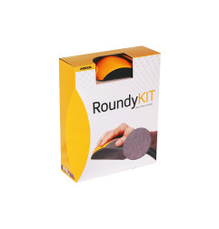 Kit cale ROUNDY 150mm + 15 disques ABRANET Mirka