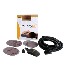 Kit cale ROUNDY 150mm + 15 disques ABRANET Mirka