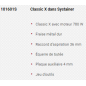 Fraiseuse Classic x - Sélectionnez la version souhaitée (Filaire / 18V - avec ou sans batteries et chargeur)