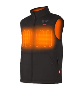 M12HPVBL-0(S) - Veste chauffante sans manches RIPSTOP Taille S