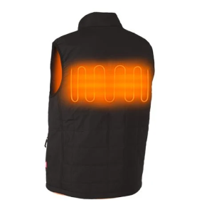 M12HPVBL-0(S) - Veste chauffante sans manches RIPSTOP Taille S