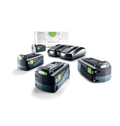 Festool Set Énergie SYS 18V 4x5,0/TCL 6 DUO