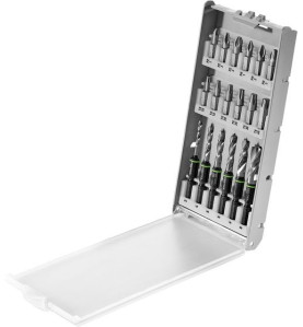 Coffret de forets hélicoïdaux BKS SYS3 D3-8 K CE/W Festool