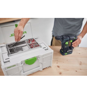 Coffret de forets hélicoïdaux BKS SYS3 D5-12 SDS Festool