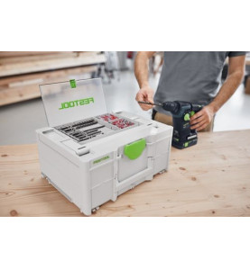 Coffret de forets hélicoïdaux BKS SYS3 D5-12 SDS Festool