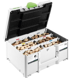 Assortiment de DOMINO en hêtre DS 4/5/6/8/10 1060 BU Festool